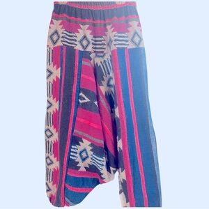 Budda Style Pants Tribal Pattern One size XS-L